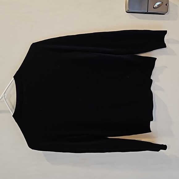 Theory Black Classic Sweater M - Picture 3 of 4